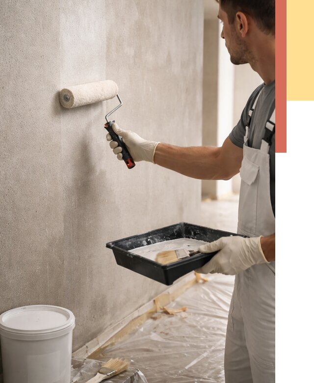 Грунтовка стен в Кандалакше от 2223 руб. м2 — быстро, недорого, с материалом | ОТДЕЛОЧНИК-Кнд