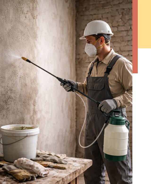 Антисептическая обработка стен в Кандалакше от 1212 руб. — быстро и недорого | ОТДЕЛОЧНИК-Кнд