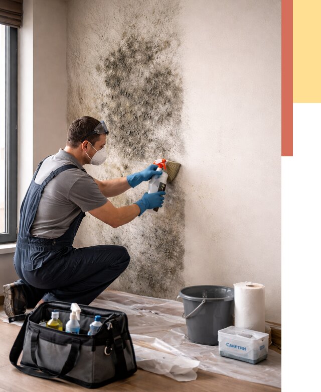 Удаление плесени со стен в Кандалакше от 2172 руб. — быстро и недорого | ОТДЕЛОЧНИК-Кнд