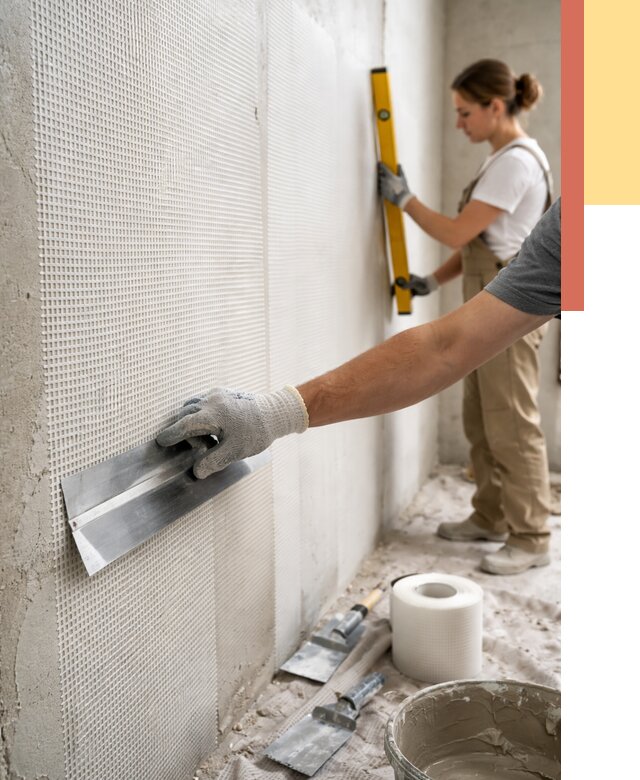 Армирование стен стеклосеткой в Кандалакше от 3233 руб. под ключ | ОТДЕЛОЧНИК-Кнд