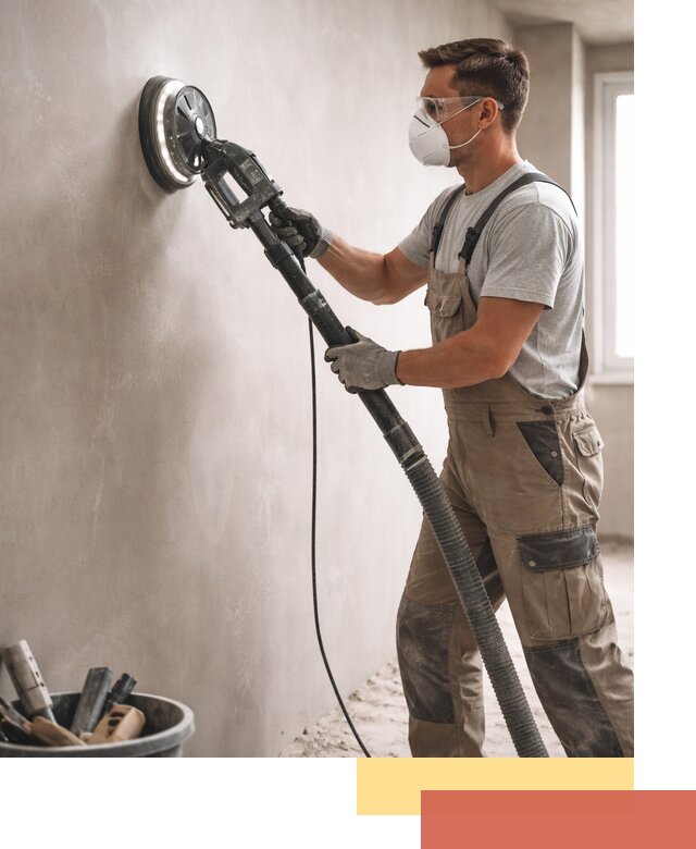 Профессиональная шлифовка стен в Кандалакше быстро и качественно