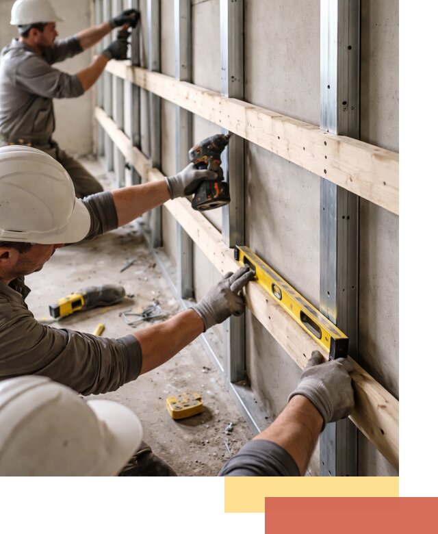 Устройство обрешетки под панели в Кандалакше