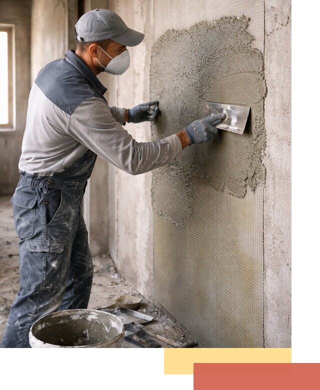 Штукатурка стен по сетке в Кандалакше под ключ качественно и быстро