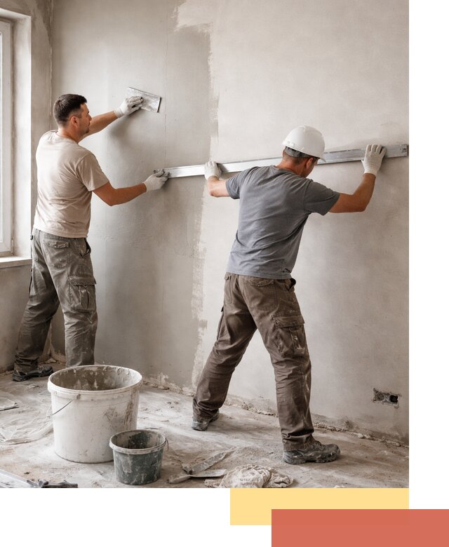 Штукатурка стен под покраску в Кандалакше качественно и быстро