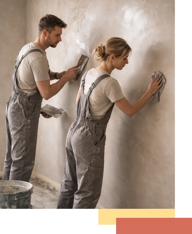 Венецианская штукатурка высокого качества в Кандалакше