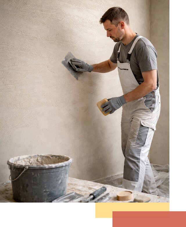 Декоративная штукатурка травертин в Кандалакше для стен и потолков