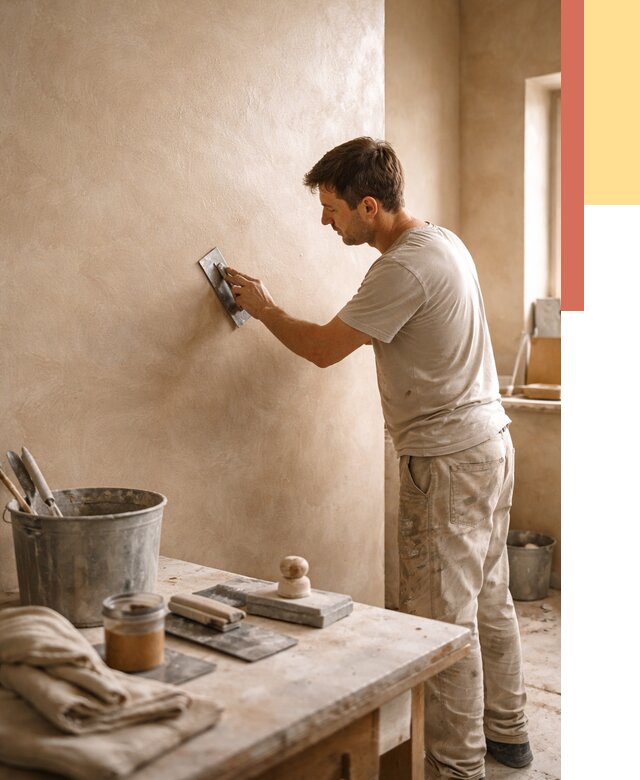 Марокканская штукатурка таделакт в Кандалакше под ключ от 4243 руб. | ОТДЕЛОЧНИК-Кнд