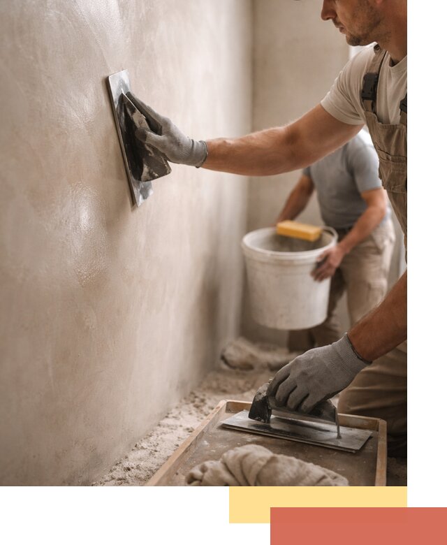 Нанесение марокканской штукатурки таделакт в Кандалакше
