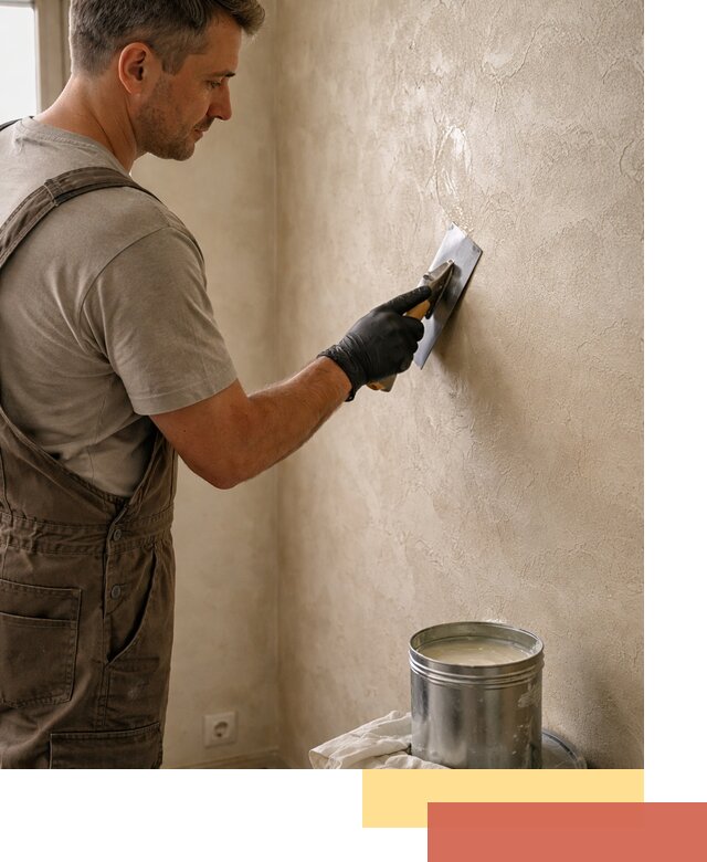 Нанесение воска на штукатурку в Кандалакше для защиты и блеска