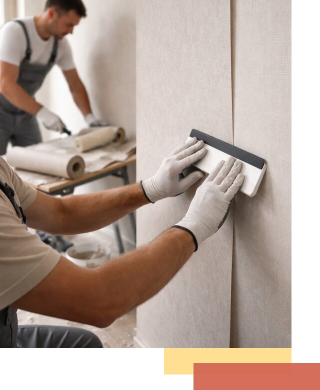 Поклейка обоев под покраску в Кандалакше профессионально и быстро