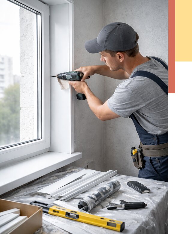 Установка пластиковых откосов в Кандалакше от 2273 руб. | ОТДЕЛОЧНИК-Кнд монтаж, быстро и недорого