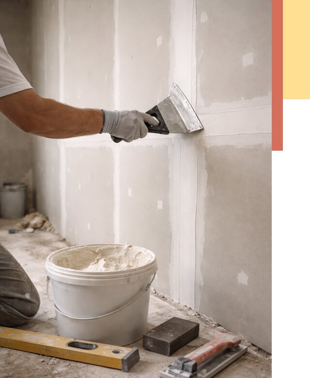 Шпаклевка перегородок из гипсокартона в Кандалакше от 2526 руб. — услуги ОТДЕЛОЧНИК-Кнд