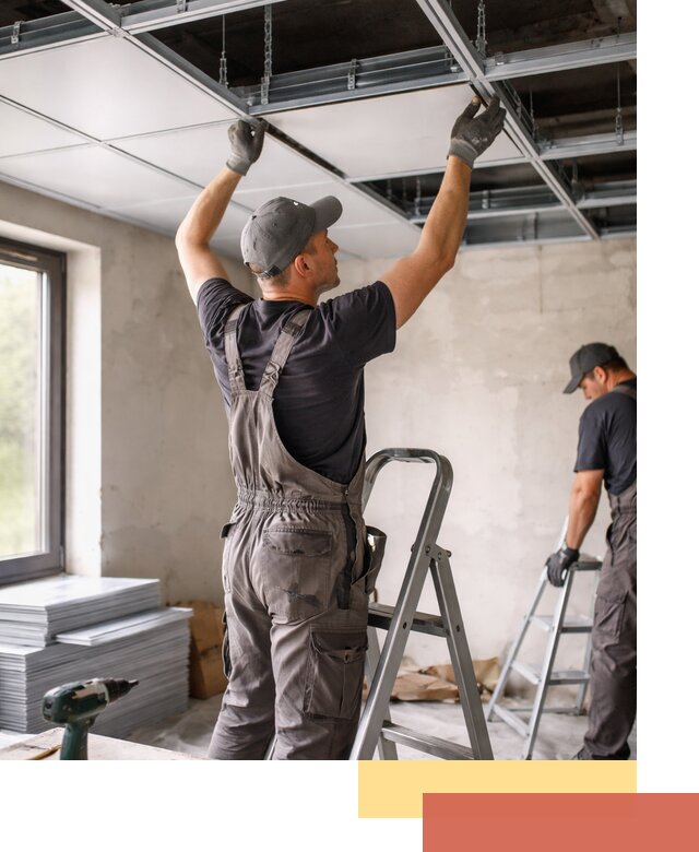 Монтаж кассетного потолка в Кандалакше качественно и быстро