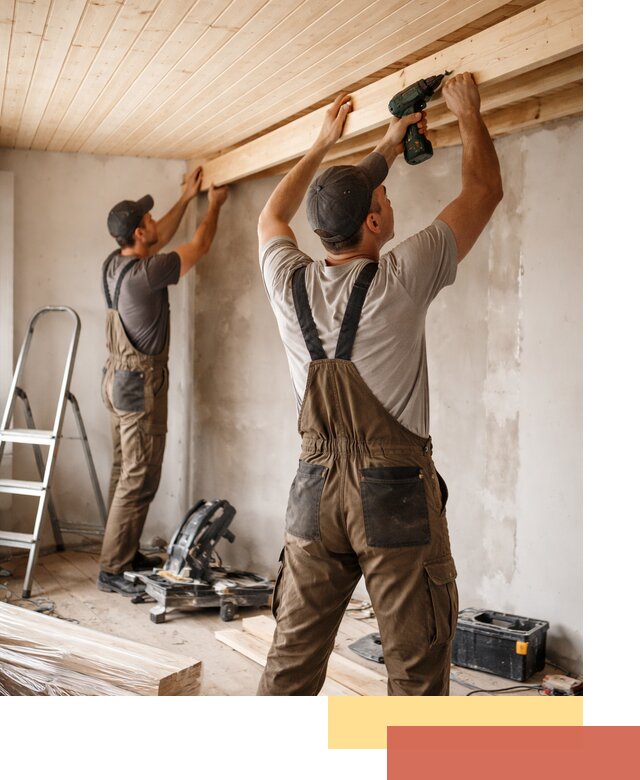 Монтаж потолка из вагонки в Кандалакше профессионально и аккуратно