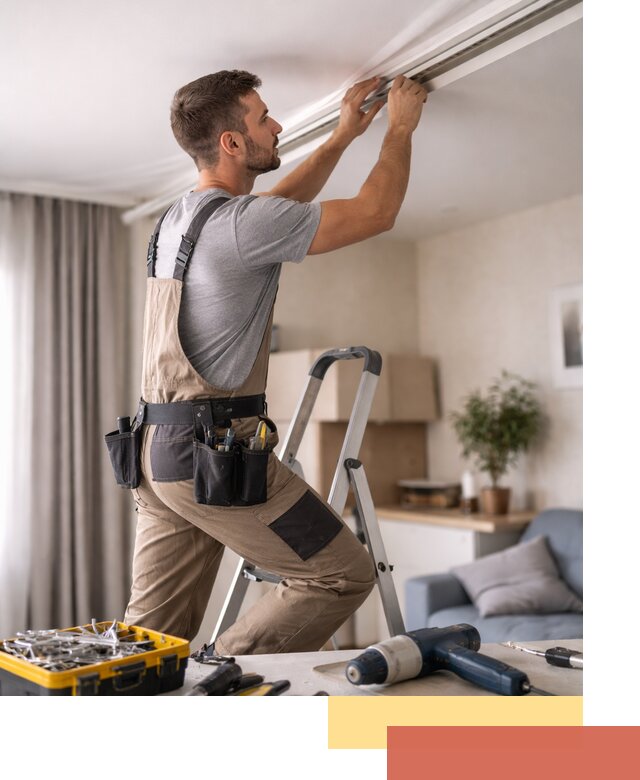 Ремонт натяжных потолков в Кандалакше — качественно и оперативно