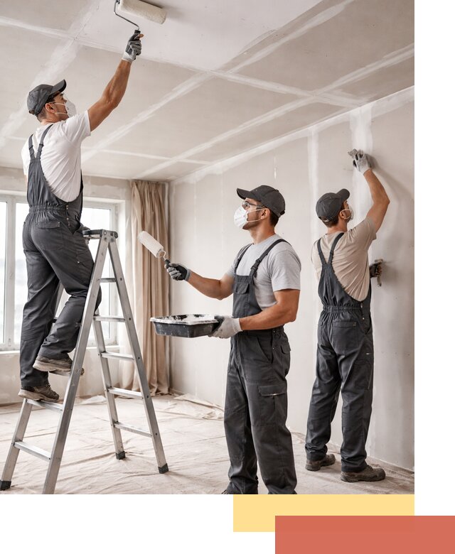 Покраска потолка из гипсокартона в Кандалакше качественно и недорого