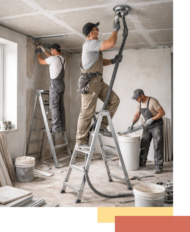 Ремонт потолка из гипсокартона в Кандалакше: быстрый и качественный монтаж