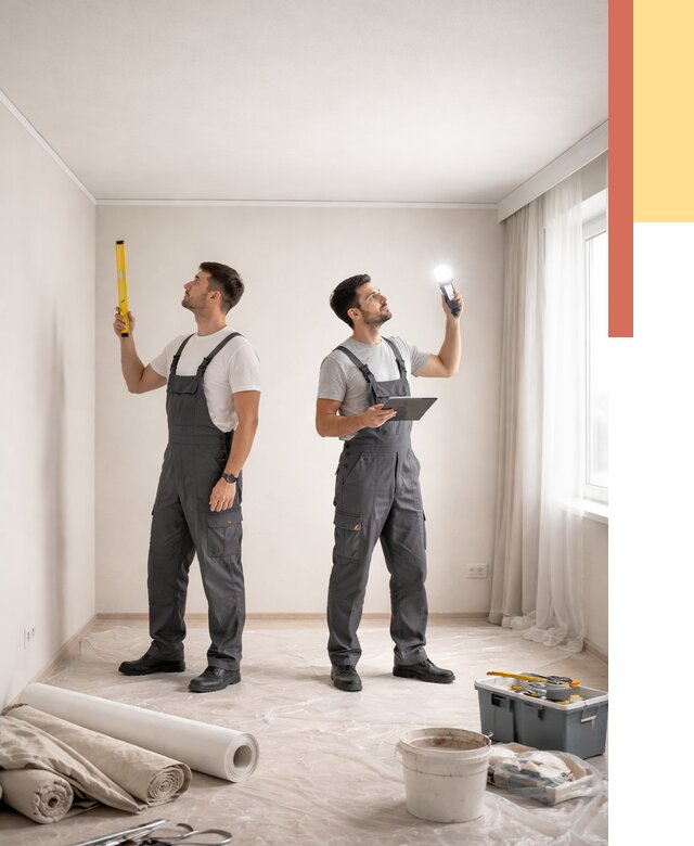 Отделка потолка в Кандалакше недорого от 758 руб/м2 | Услуги ОТДЕЛОЧНИК-Кнд