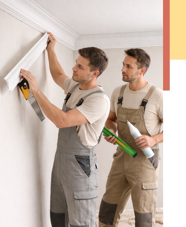 Монтаж потолочного плинтуса в Кандалакше от 2324 руб. — быстро и недорого | ОТДЕЛОЧНИК-Кнд