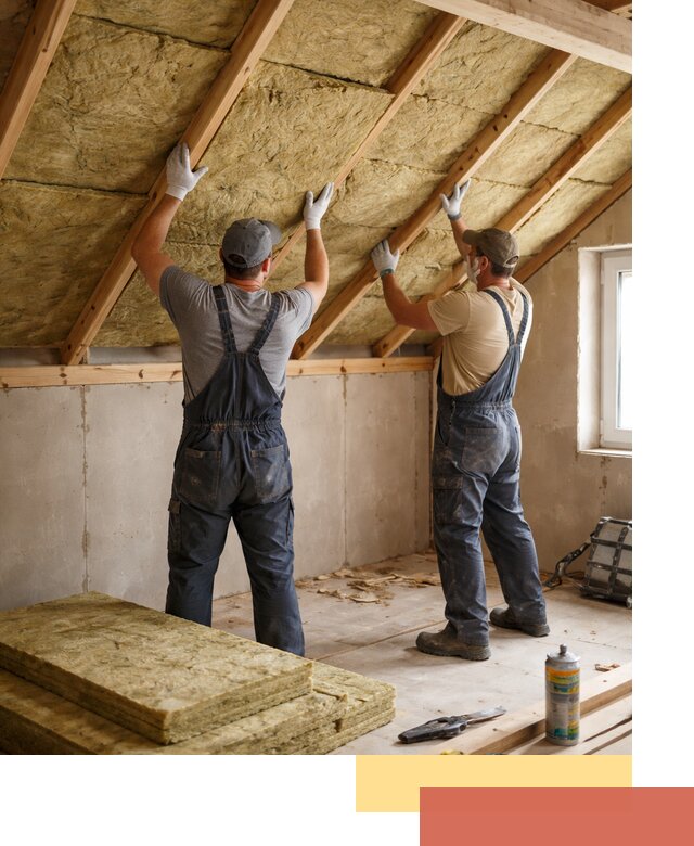 Утепление потолка минеральной ватой в Кандалакше