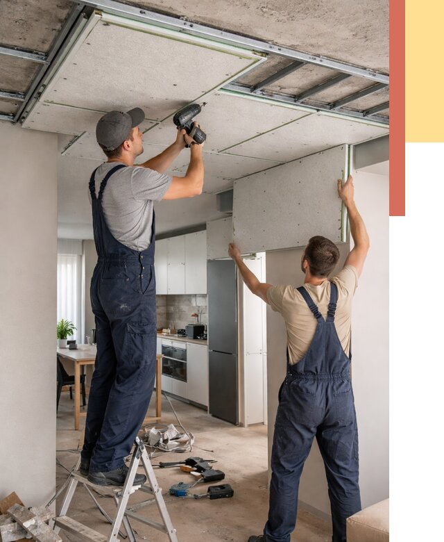 Шумоизоляция потолка панелями зипс в Кандалакше от 1869 руб. под ключ | ОТДЕЛОЧНИК-Кнд